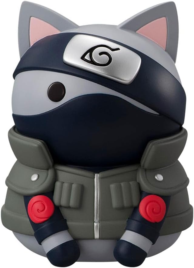 MEGA CAT PROJECT Naruto Tomoto Big Nyaruto! Series REBOOT (4) Takeshi Kakashi Approx. 3.9 inches (100 mm), PVC Painted Finished Figure