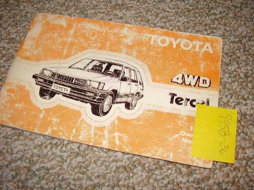 1983 Toyota Tercel Owners Manual