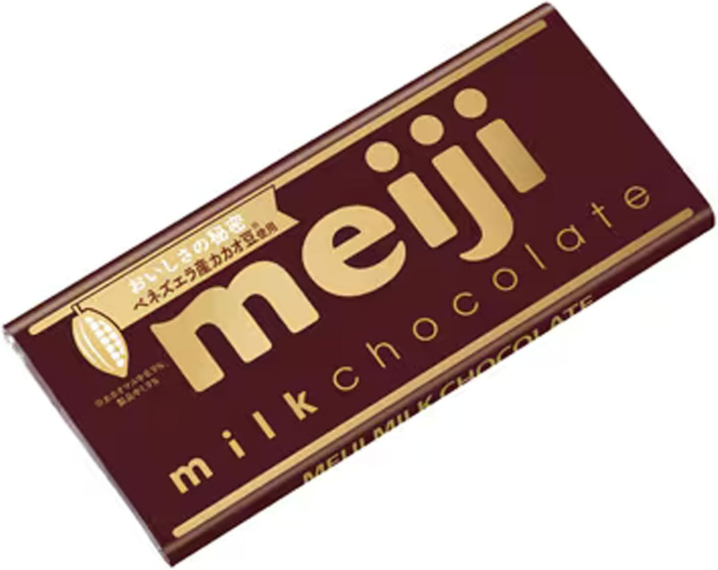 Meiji Milk Chocolate 1.8 oz (50 g) x 10 Sheets