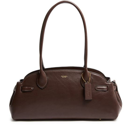 COACH Empire carryall 34 glazed leather shoulder bag - Image 1