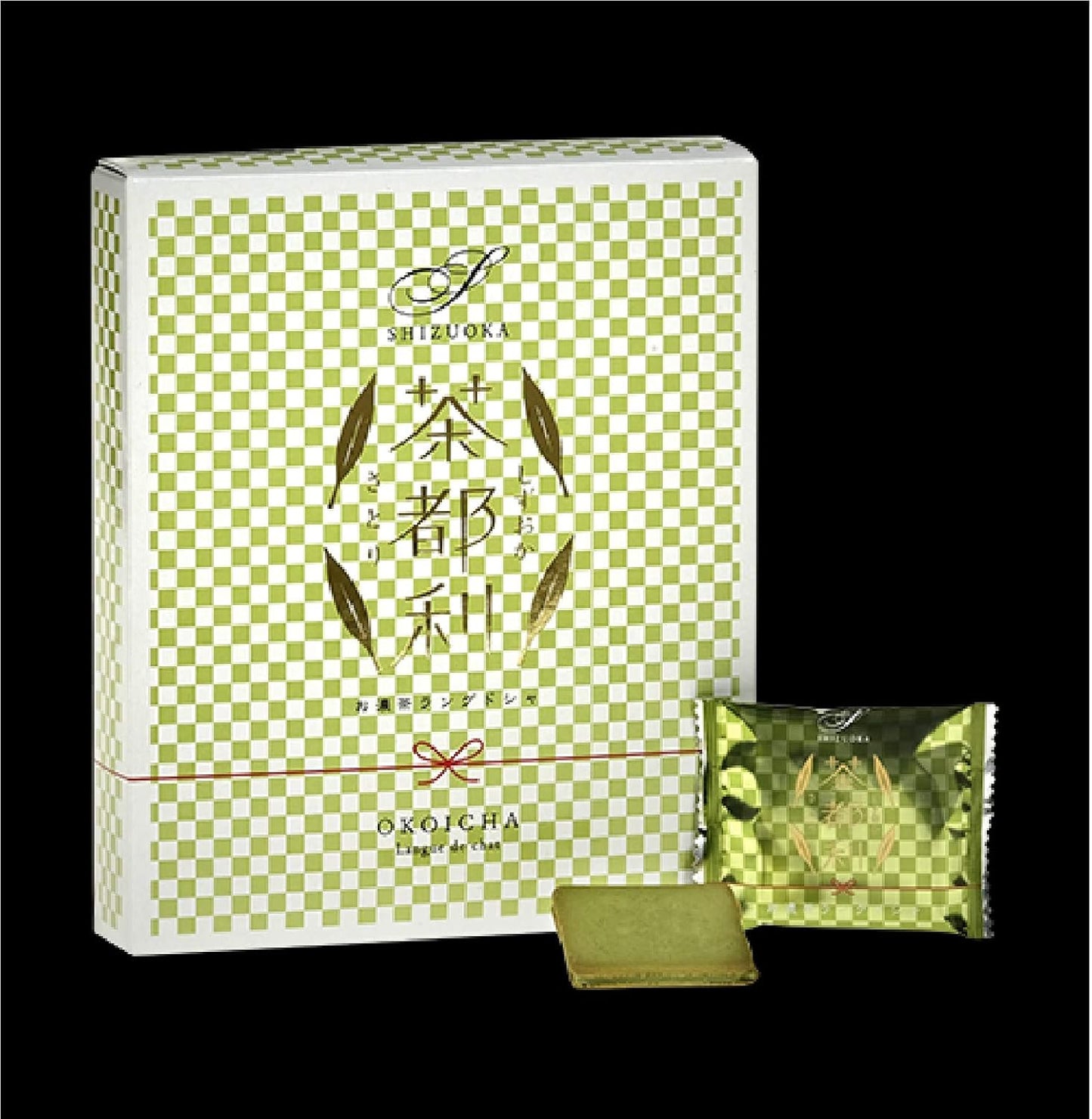 Shizuoka Prefecture Limited Expressway Limited Shizuoka Souvenir Shizuoka Tea Tatsuri Satori Kocha Langue de Chat Kocha Langue de Chat Sweets, Pack of 16