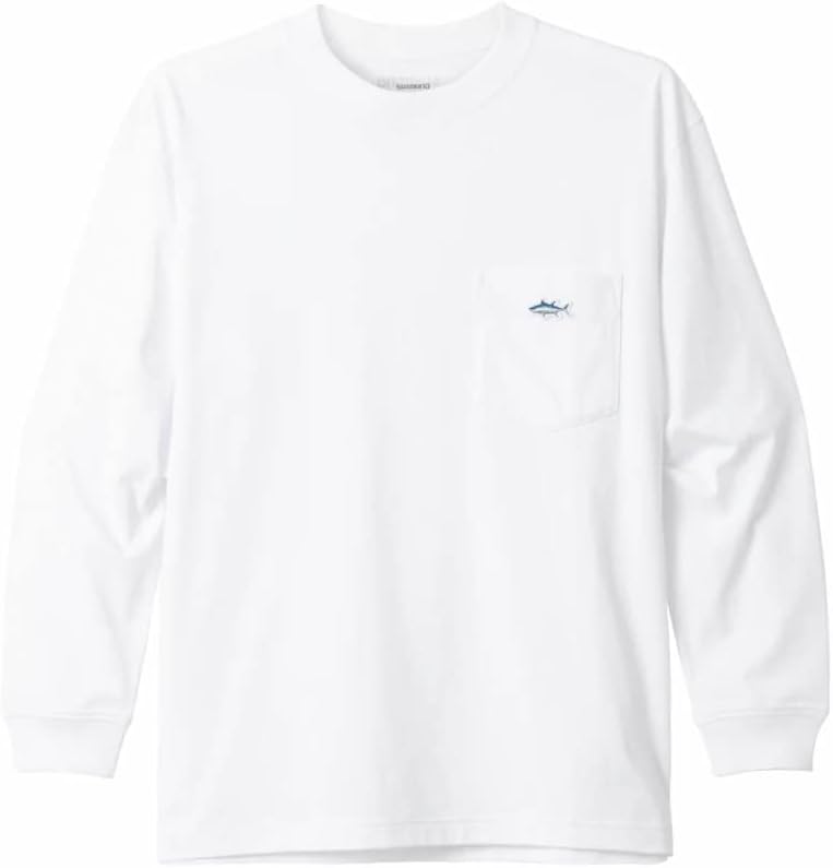 シマノ(SHIMANO) シャツ Tシャツ コットン パッチ ロングスリーブ ユニセックス大人
