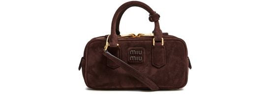 MIU MIU Arcadie suede bag - Image 1