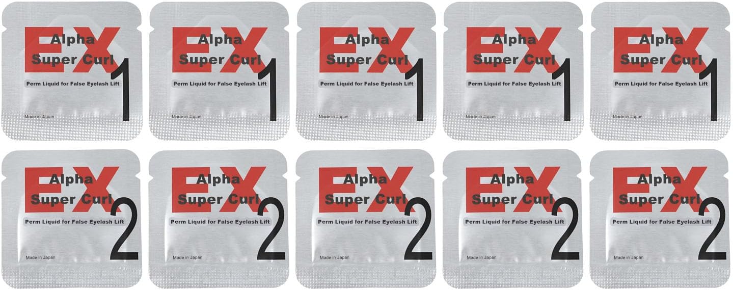 Formulated with domestic amino acids and hyaluronic acids that take 5 minutes! Eyelash perm liquid, non-oxidizing pouch type (set of 5)