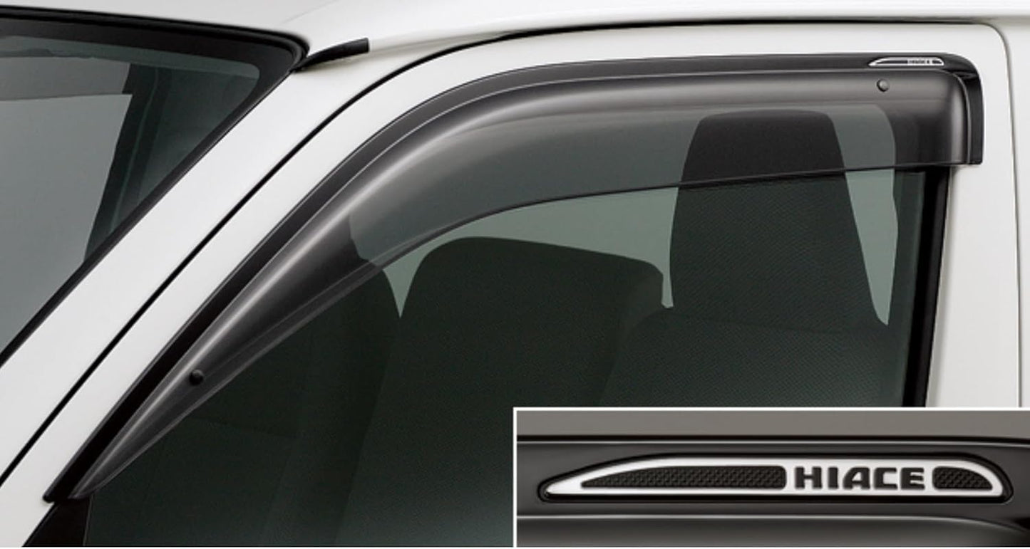 TOYOTA Genuine Parts HIACE High Ace Side Visor, RV Wide Type, For 1 Vehicle, Part Number 08162-26030 (08611-26190 Alternate Part Number: Please Check Yourself