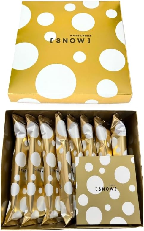 SNOW WHITE CHEESE Snow White Cheese, 8 Pieces, Hokkaido Airport, Souvenirs, Limited Distributors, Popular Gift
