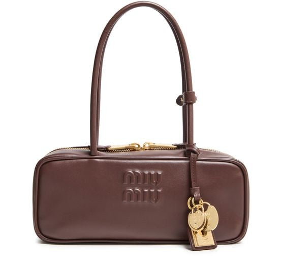 MIU MIU Arcadie レザーバッグ ラージ - Image 1