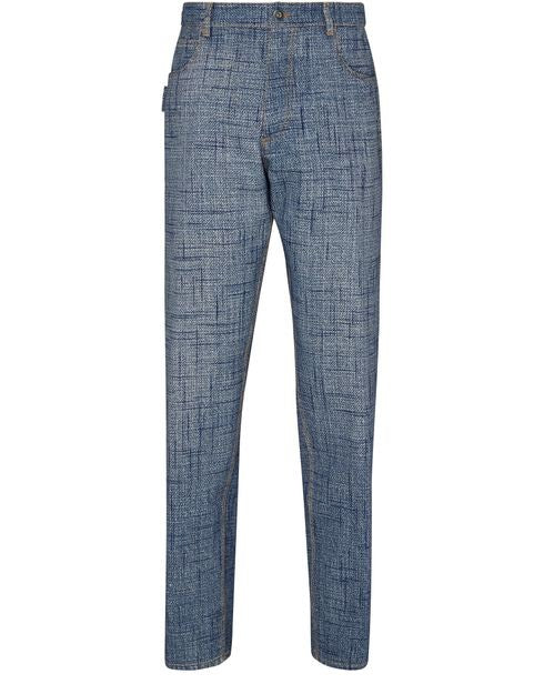BOTTEGA VENETA デニム風 プリント入りパンツ - Image 1