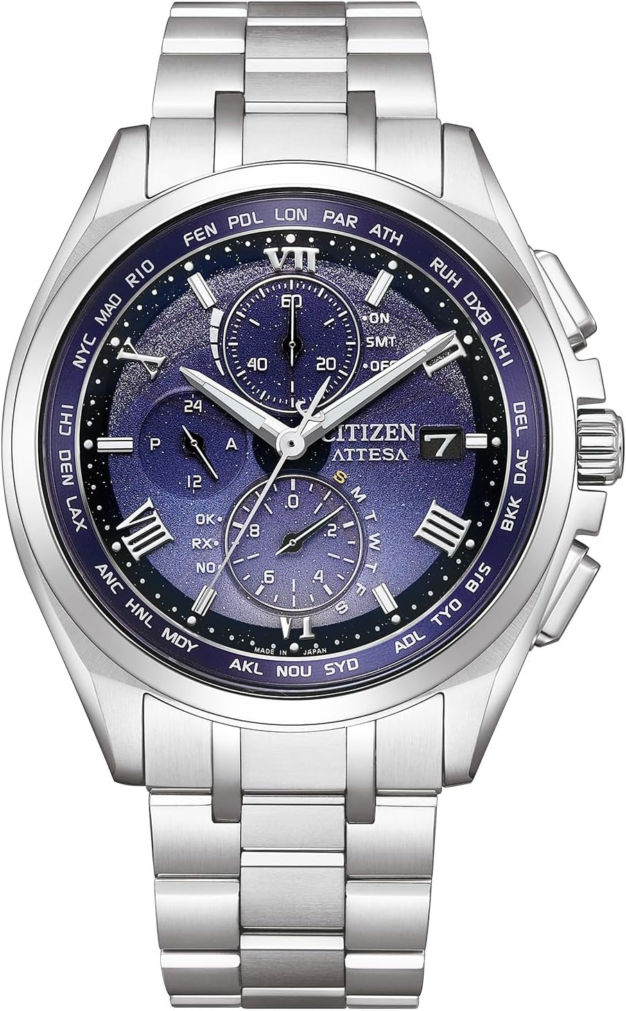 Citizen Attesa DEAR Collection Limited Model Pair Watch Radio Clock Solar Power