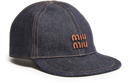 MIU MIU デニムキャップ - Image 1