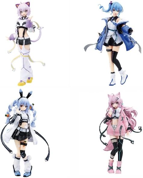 Ichiban Kuji Holo Live ~Cyberpunk Style~ Nekomata Okayu Award, Hoshigai Suisei Award, Pekora Usata Prize, Hiroi Koyori Prize, Complete Set of 4, Complete Set