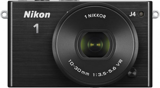 Nikon ミラーレス一眼 Nikon1 J4 標準パワーズームレンズキット ブラック J4HPLKBK