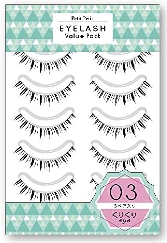 Bubble Eyelash Value Pack False Eyelashes, 03 Hollow Eyes, PT43631