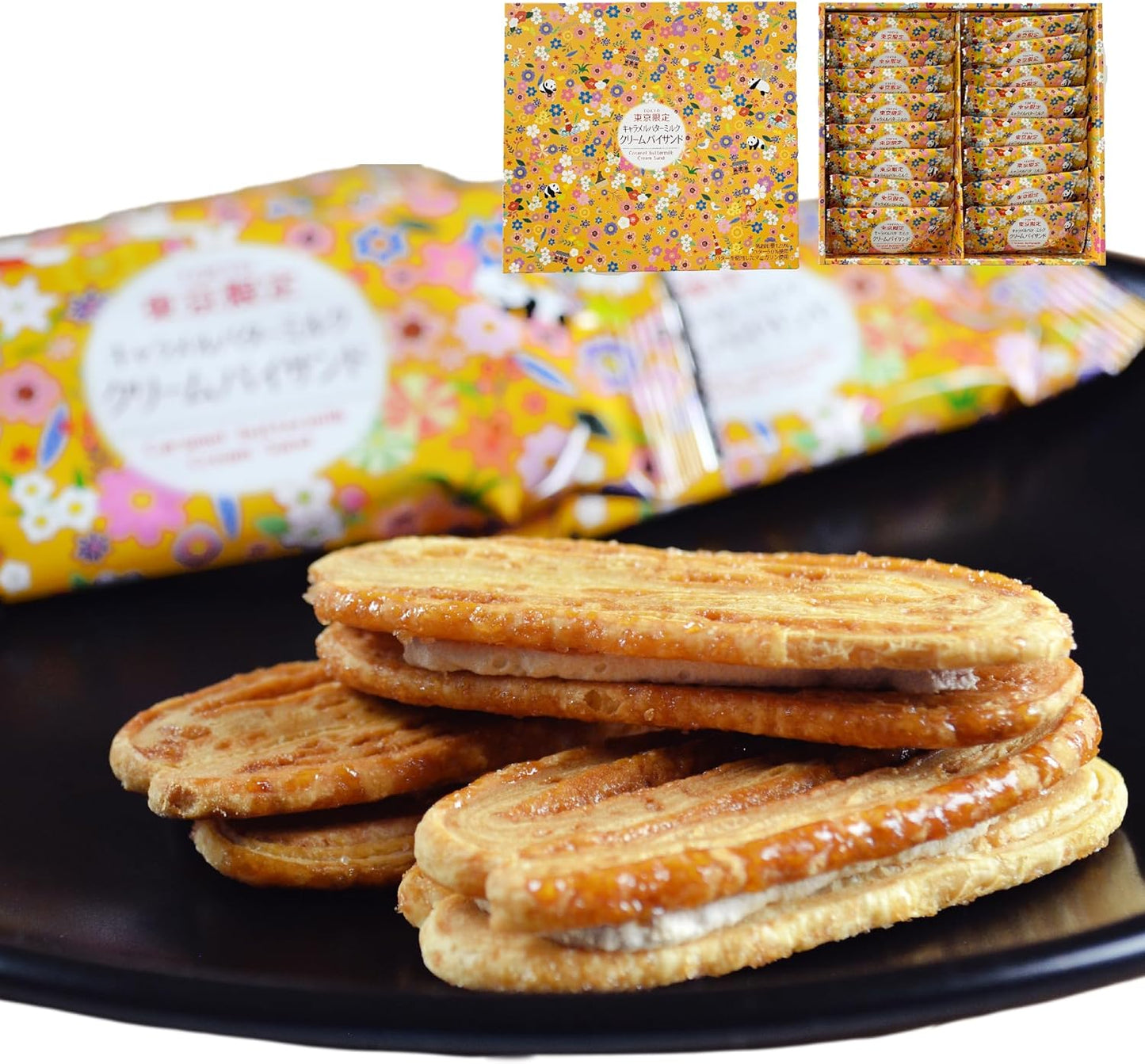 Shoei Tokyo Limited Caramel Buttermilk Cream Pie Sandwich (Pack of 16)