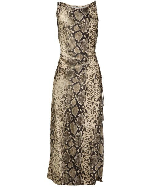 ACNE プリント入り マキシワンピース - Image 1