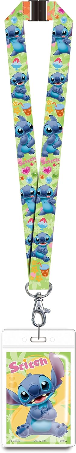 Disney 85932 Stitch Lanyard Novedad y Juguetes de Diversión