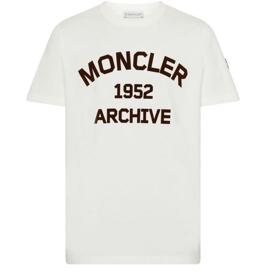 MONCLER ロゴプリント入り 半袖Tシャツ - Image 1