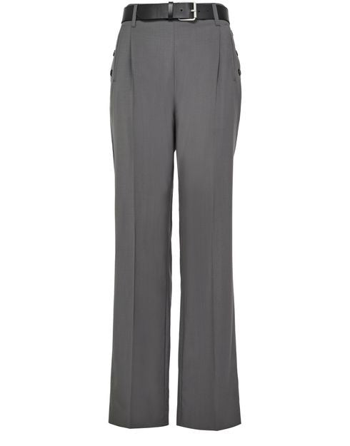 MOSCHINO ウールファブリック パンツ - Image 1