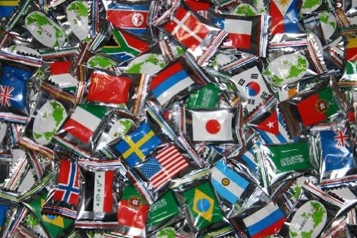 Koueido Value World Flag Candy 2.2 lbs (1 kg)
