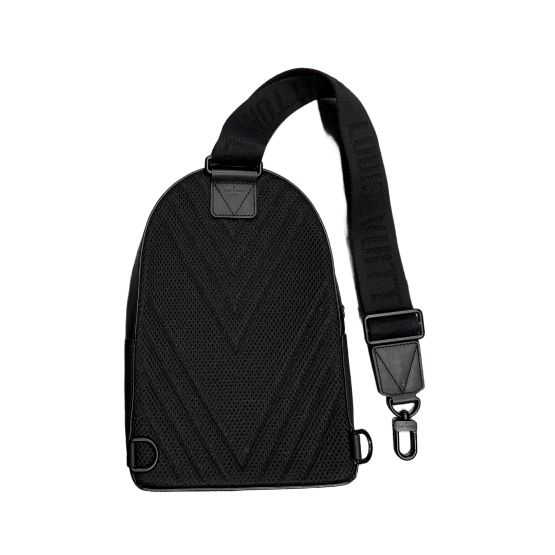 LOUIS VUITTON 'BLACK' PILOT SLING BAG