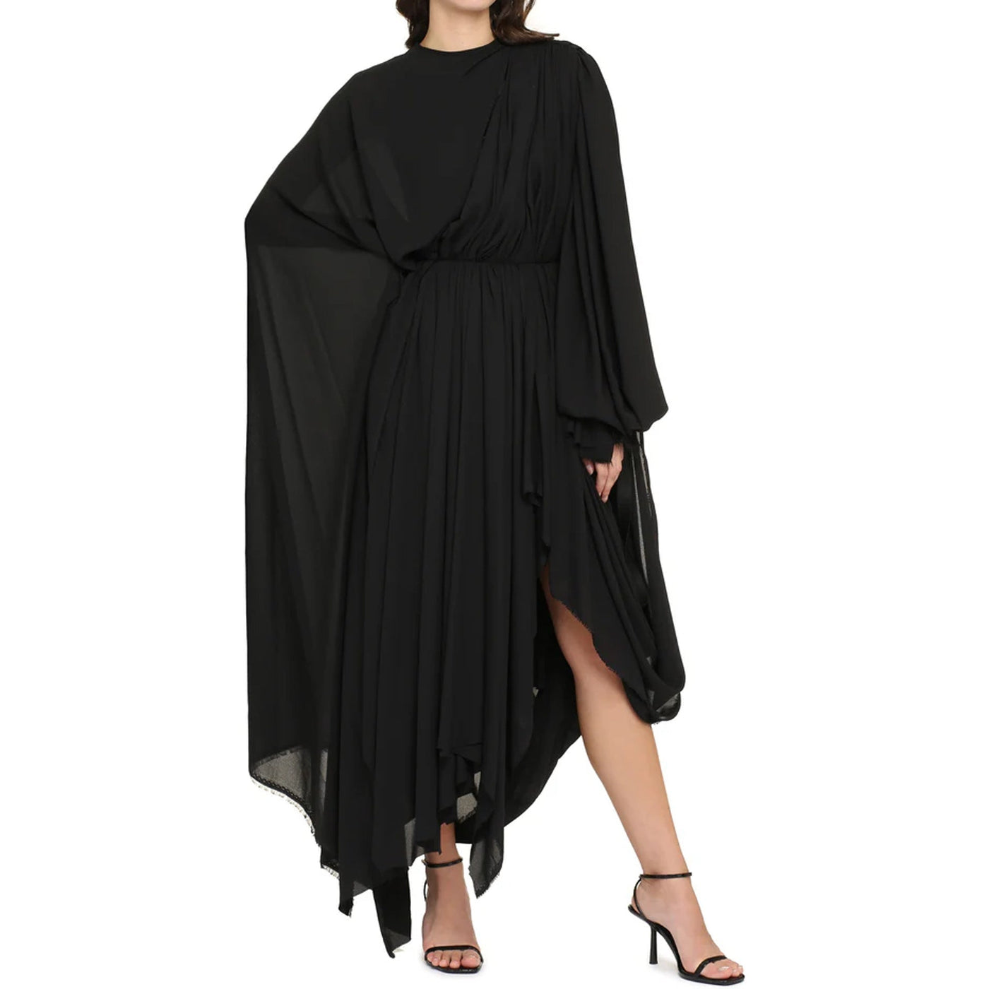 Balenciaga クレープドレスを着たバレンシアガ - Image 2