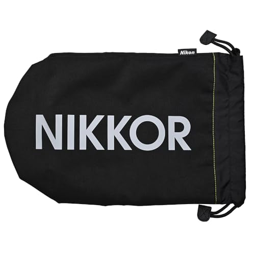 Nikon Camera and Lens Bag, Nikkor Soft Case for Lens, Large