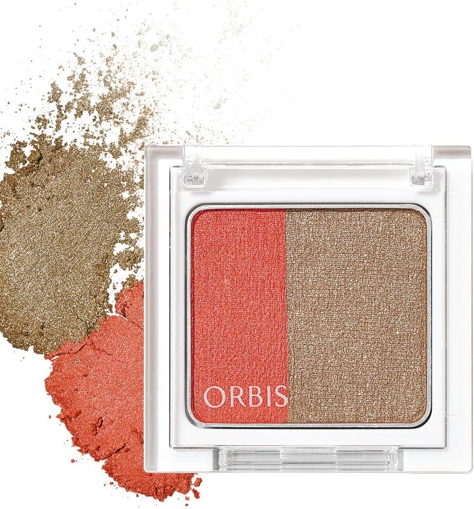 ORBIS Twin Gradient Eye Color Antique Red Eye Shadow 1 Piece (x1)