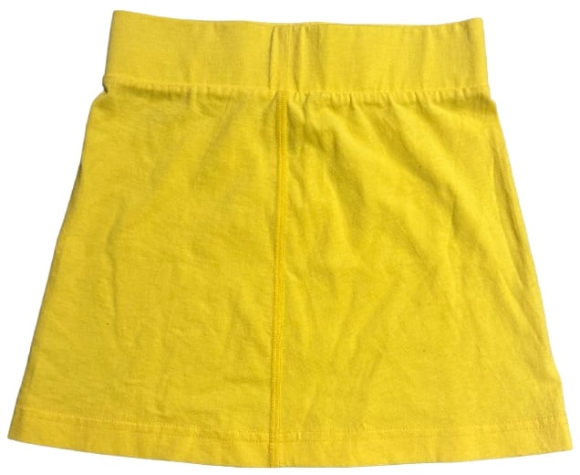 CHROME HEARTS MATTY BOY 'YELLOW BLANK' CHOMPER SKIRT