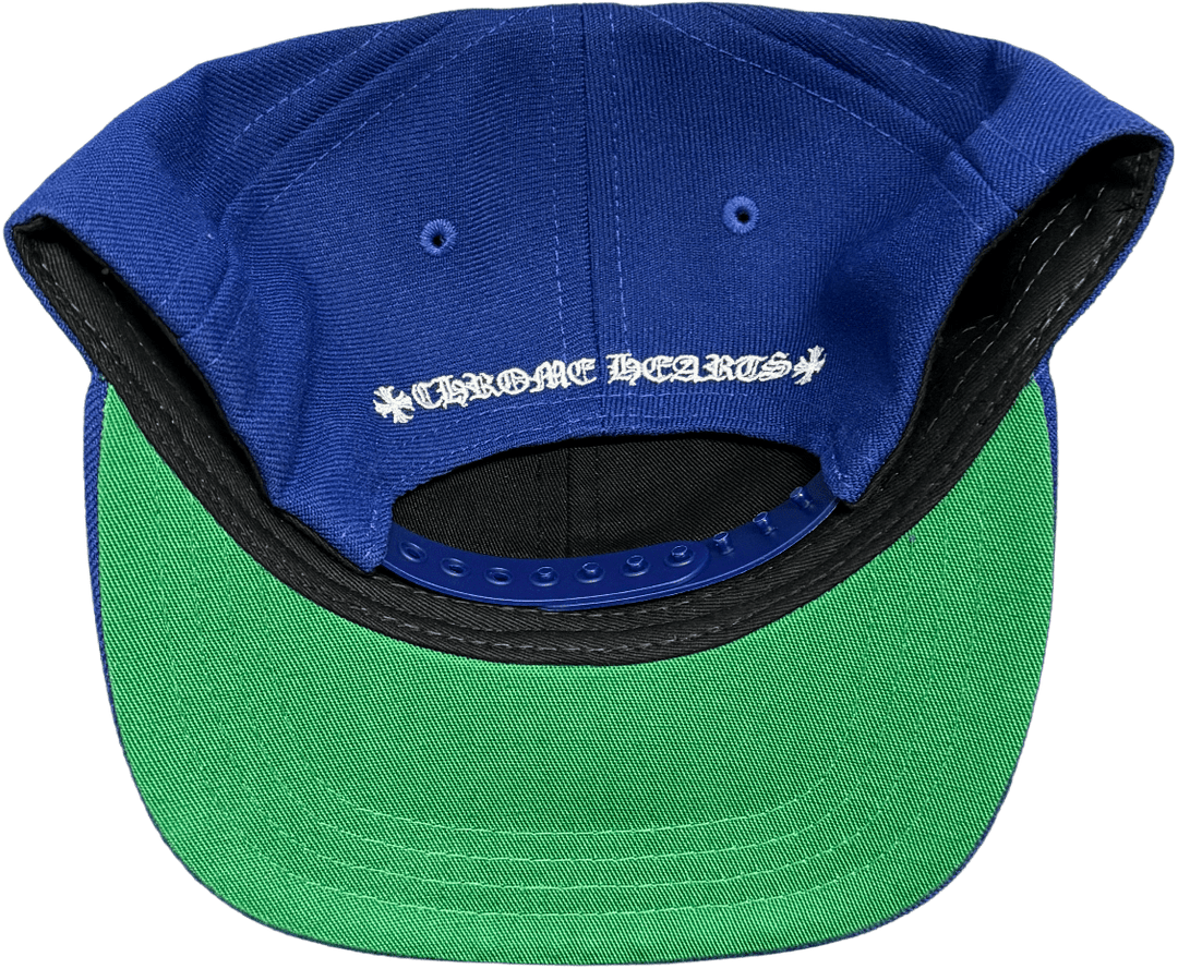 CHROME HEARTS 'BLUE/WHITE' 6 PANEL BASEBALL HAT