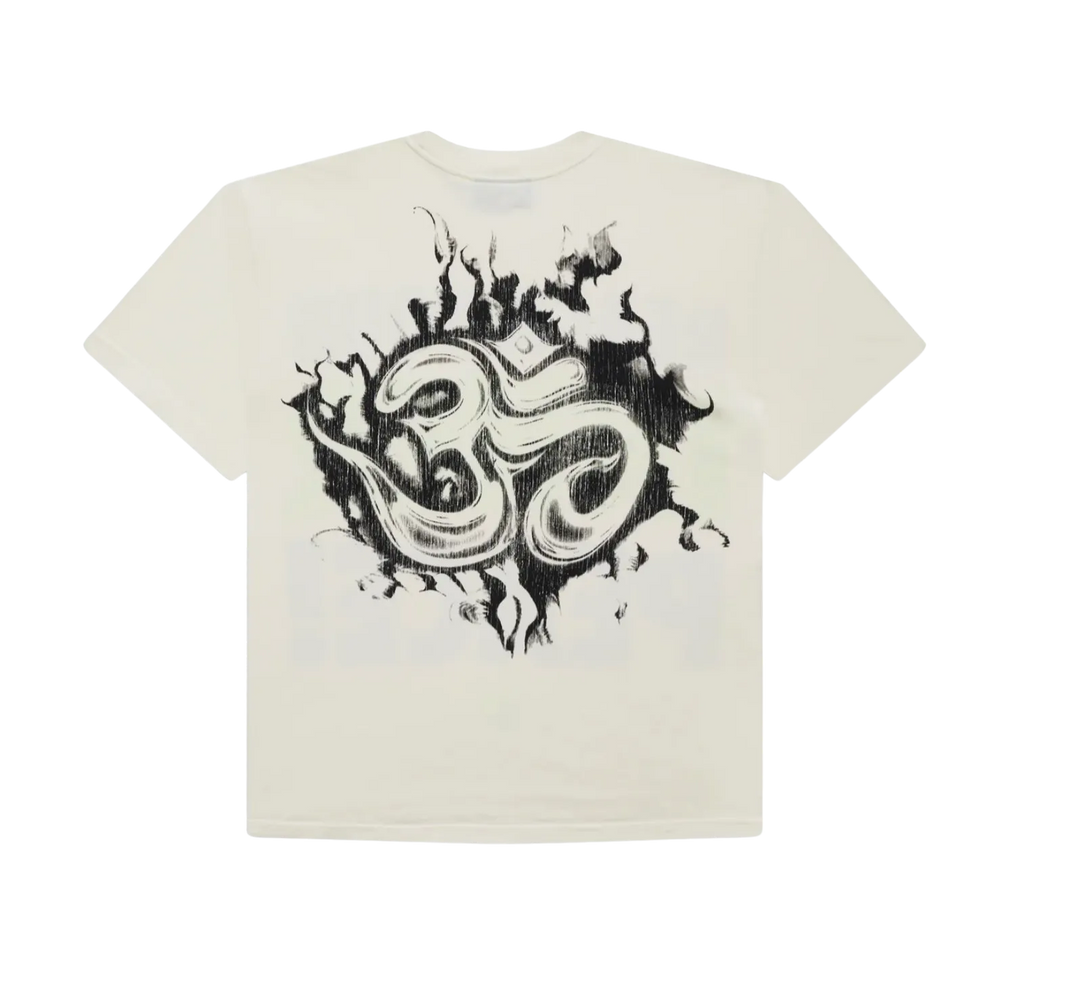 HELLSTAR 'INNER PEACE' BLUE LOGO TEE