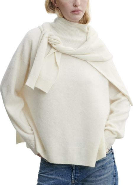 BOMPARD Oversized high-neck brushed cashmere sweater - Image 2