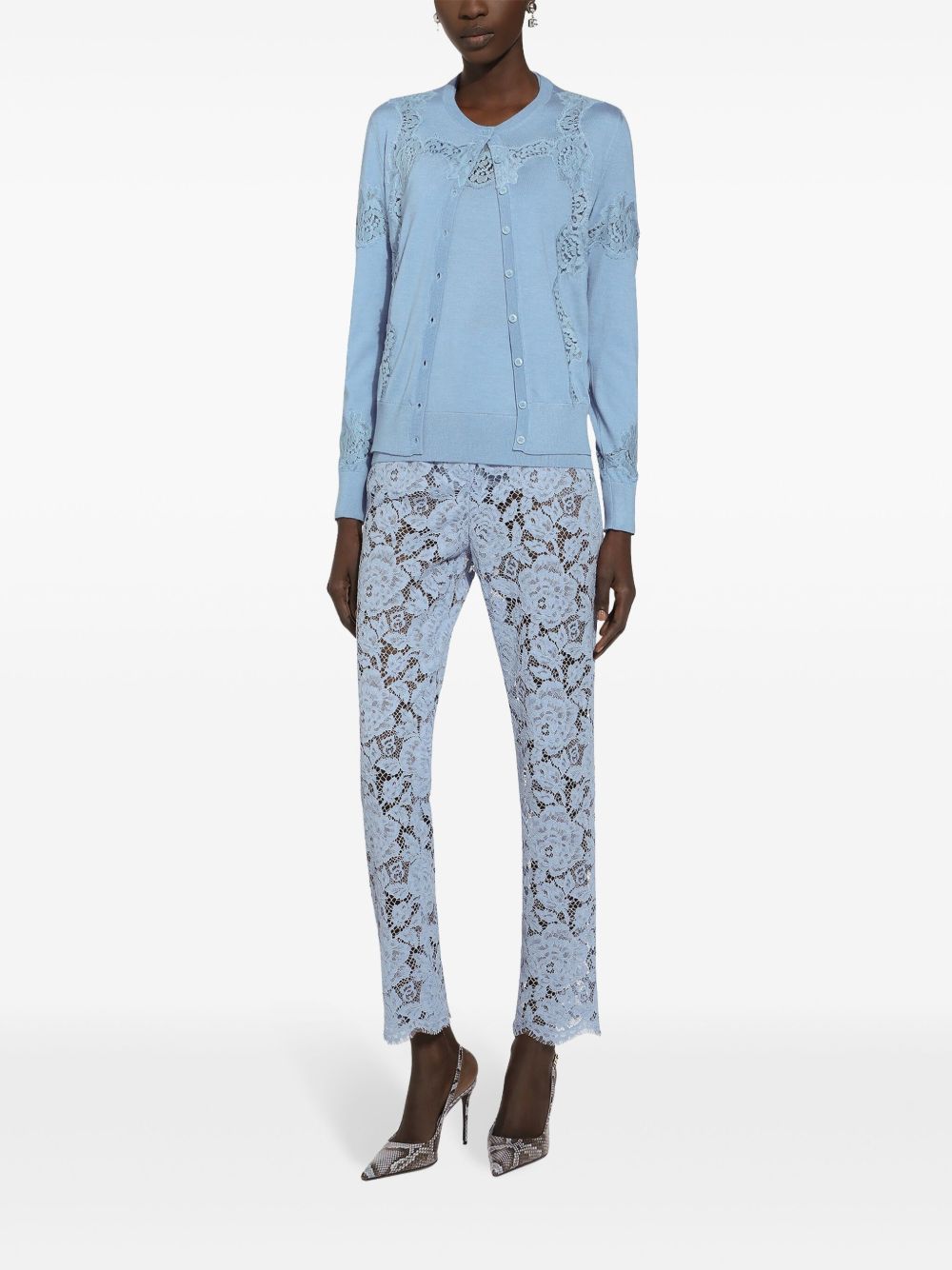 Dolce Gabbana ドルチェ&ガッバーナコルドネットレースズボン - Image 2