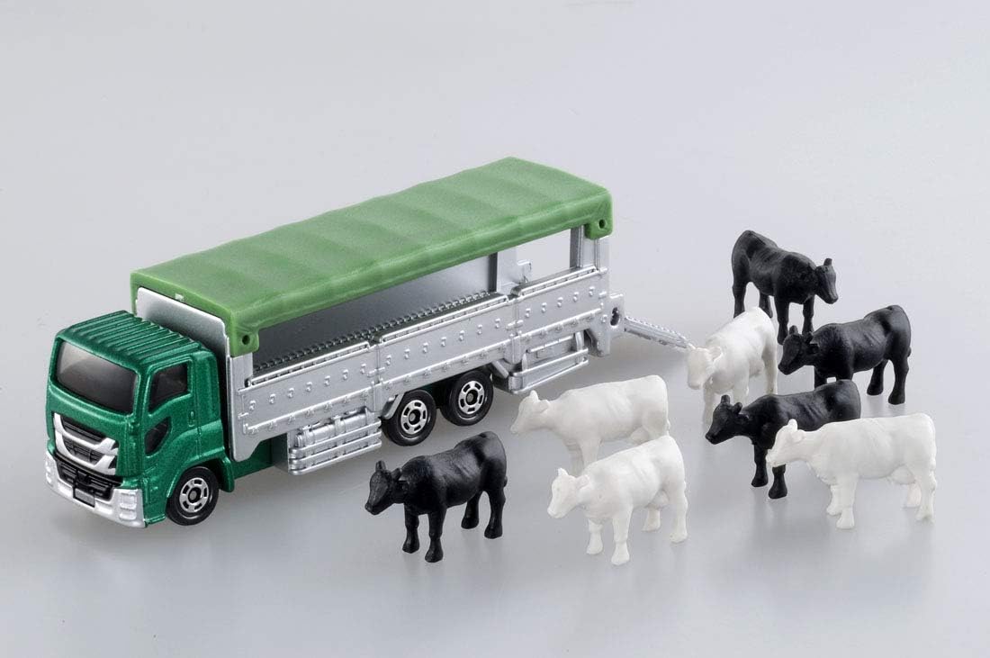 Tomica Takara Tomy Tomica Long Type Tomica No.139 Livestock Carrier Mini Car Toy for Ages 3 and Up