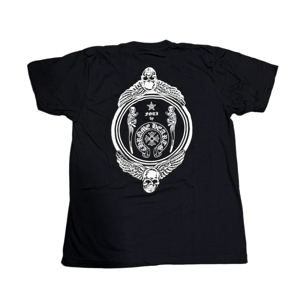 CHROME HEARTS X FOTI 'BLACK' TEE