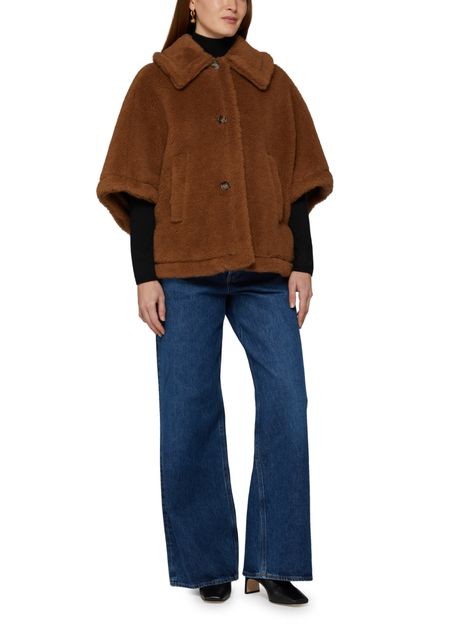 MAX MARA Tenebre テディベア ケープ - Image 2