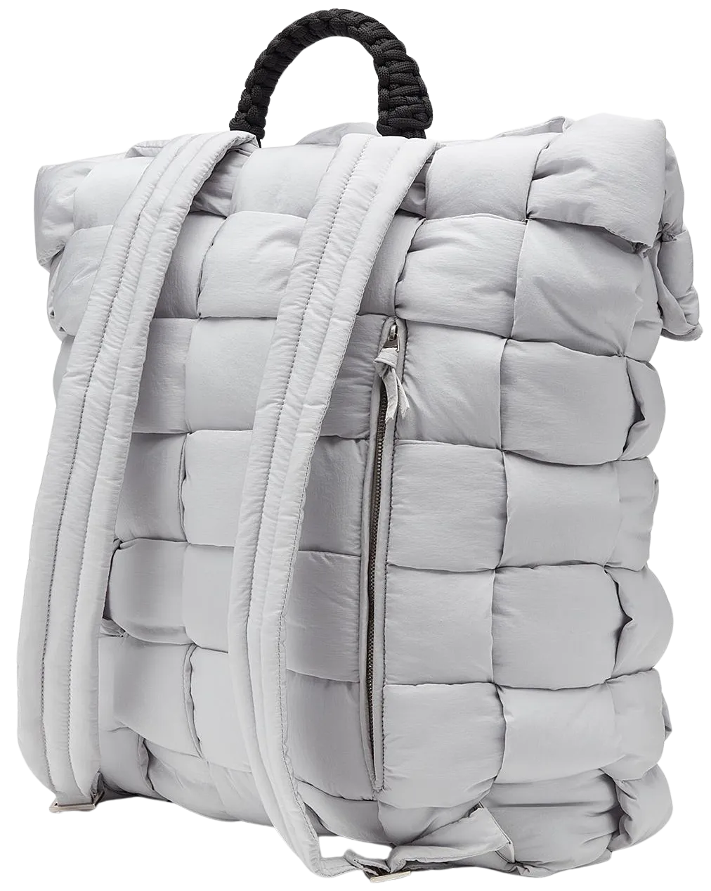 BOTTEGA VENETA 'GREY' PUFFER BACKPACK