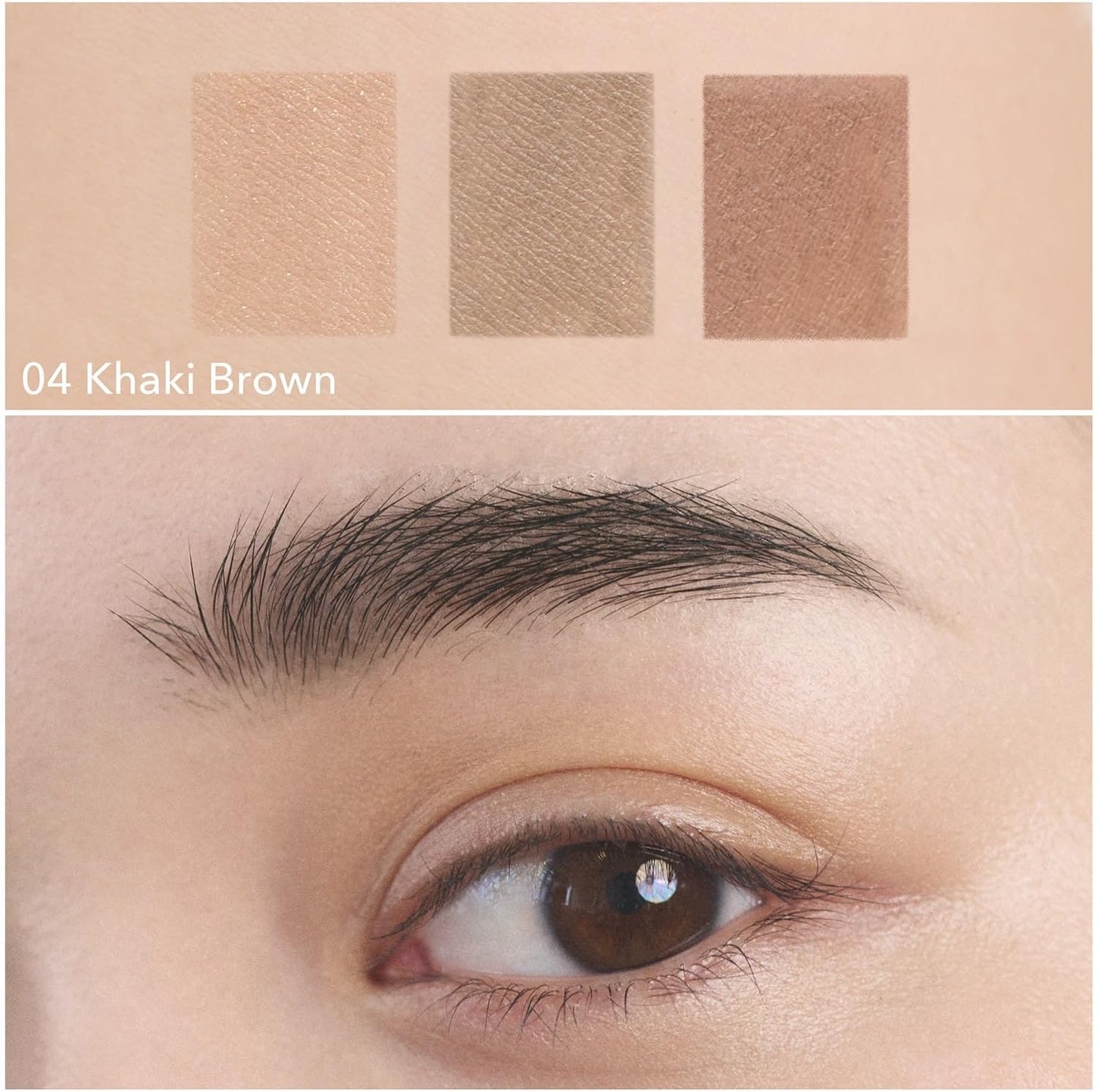 Celvoke Indicate Eyebrow Powder 04 Khaki Brown Eyebrow Brush Included