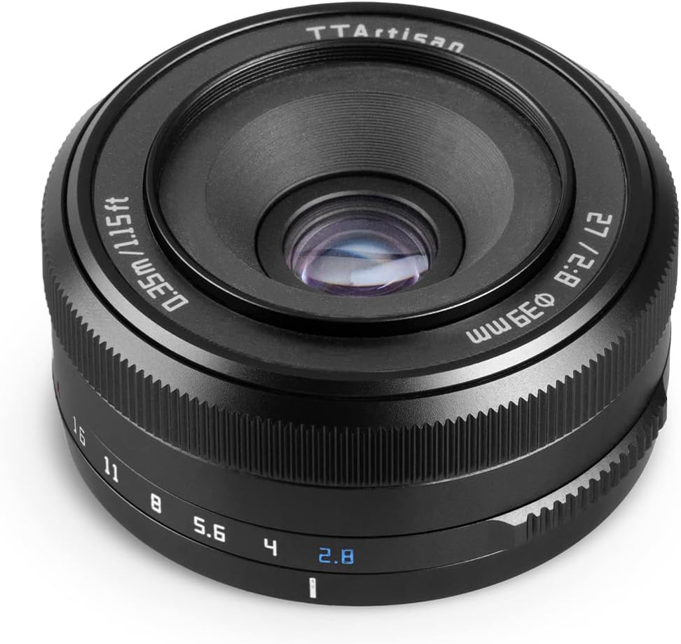 TTArtisan AF 27mm f/2.8 X-Mount Fujifilm X Black Lens Brand Optics