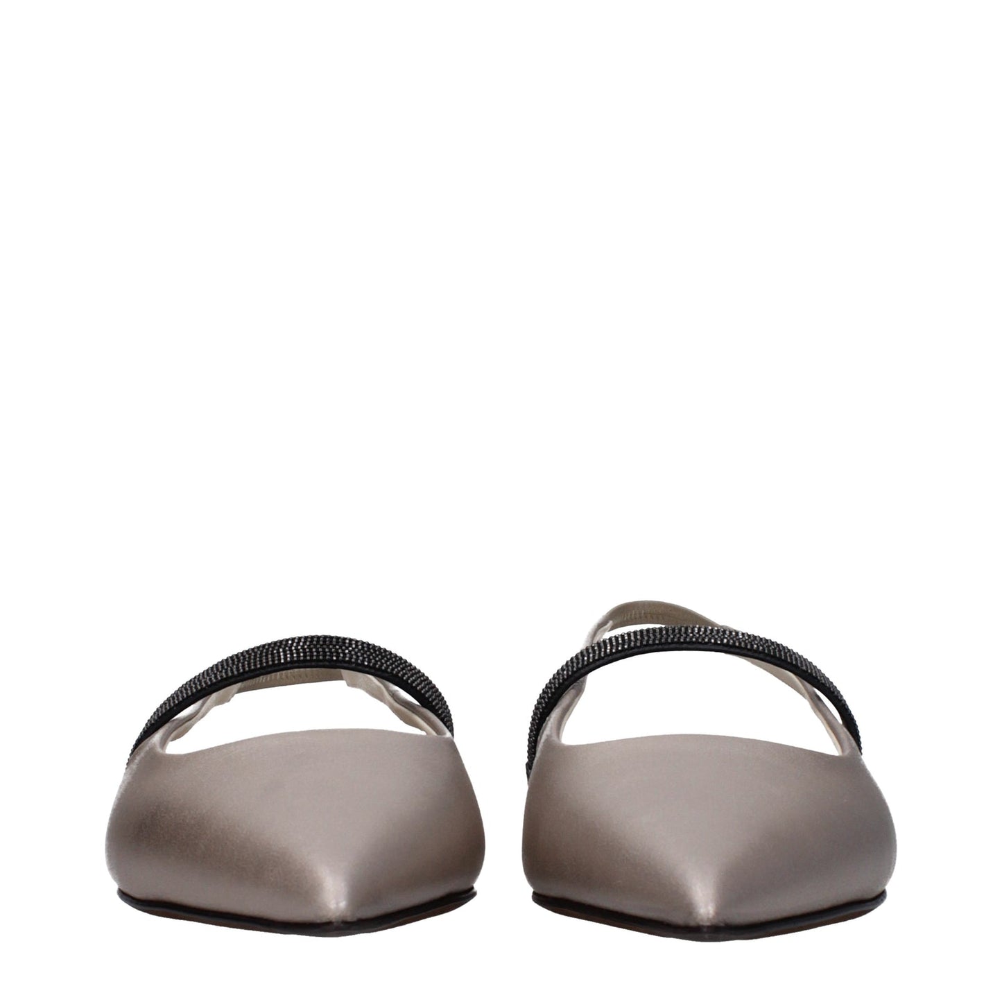 Brunello Cucinelli Ballerine Women Skin Gray/Pearl - Image 2