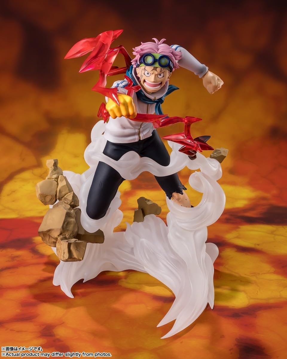 TAMASHII NATIONS Figuarts Zero One Piece Cobby - Real Fist Bones, Approx. 6.1 inches (155 mm), PVC & ABS, Painted Finished Figure