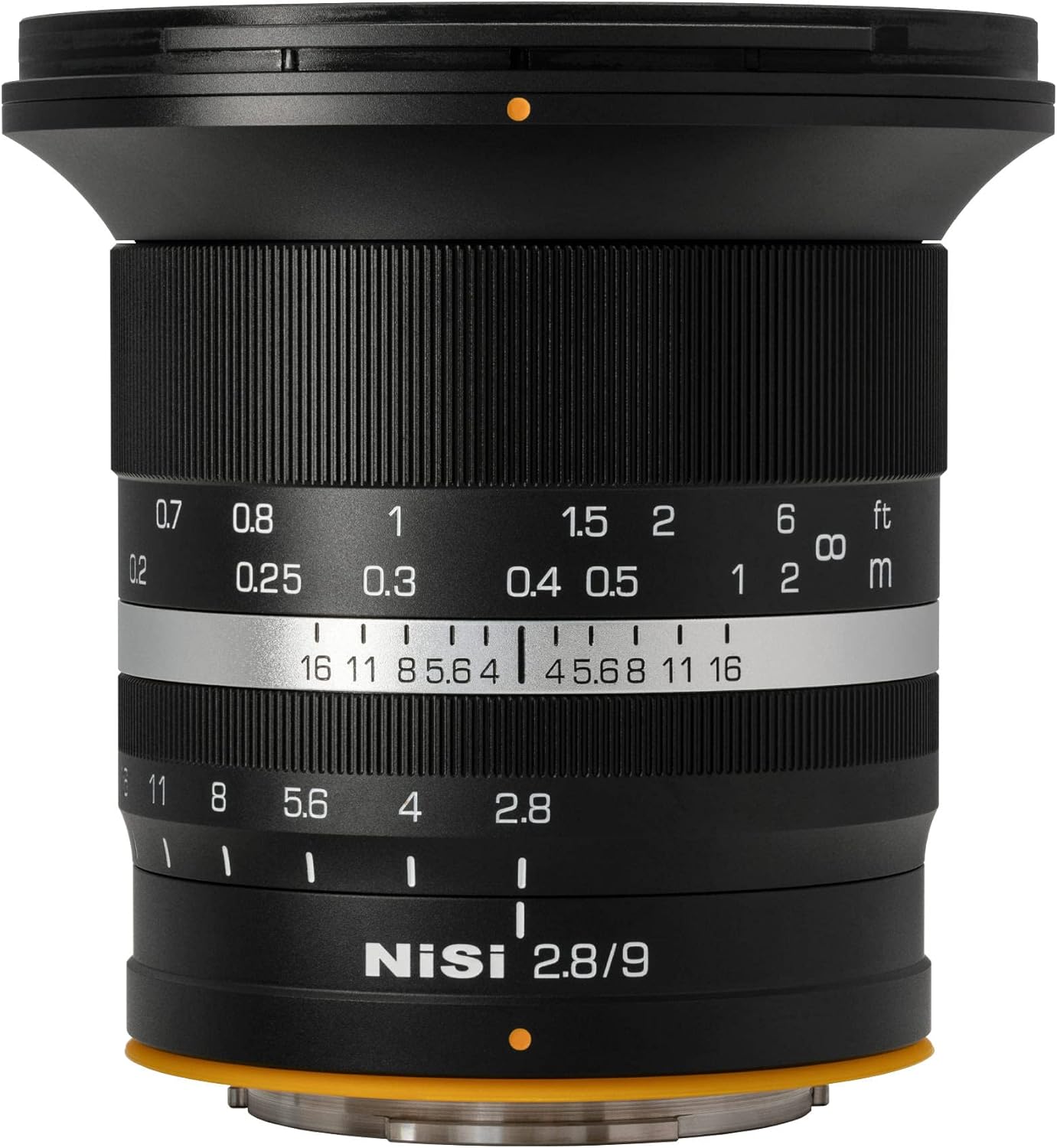 NiSi 9mm F2.8 ASPH APS-C Monofocal Wide Angle Lens for Canon RF Mount
