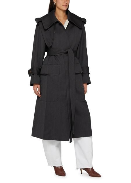 VICTORIA BECKHAM ロング丈トレンチコート - Image 2