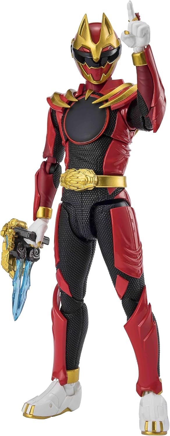TAMASHII NATIONS S.H. Figuarts No. 1 Sentai Goju Wulf (First Press Limited Centering Included Version), Approx. 5.7 inches (145 mm), PVC, ABS, PC & PP, Painted Action Figure
