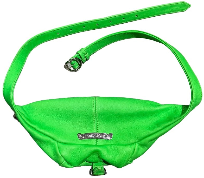 CHROME HEARTS 'SLIME GREEN' SNAT BAG