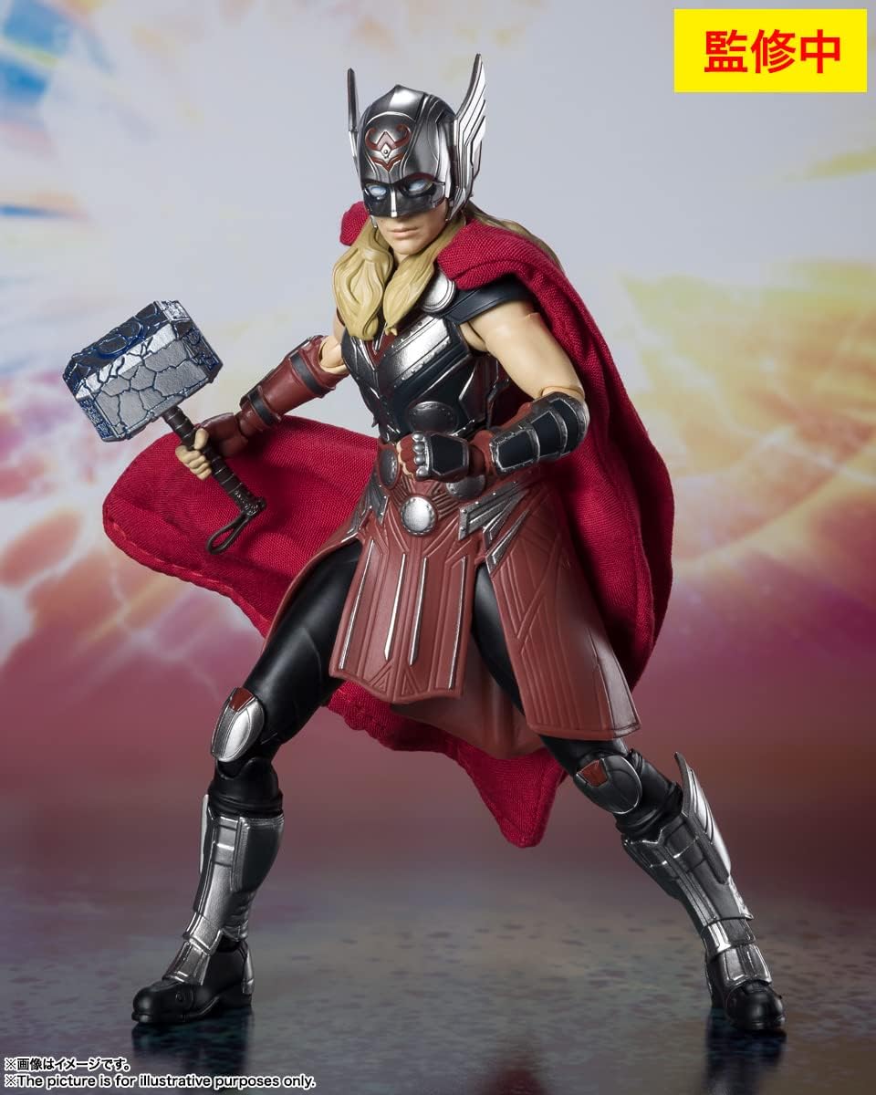 S.H. Figuarts MARVEL Jane Foster (Mighty Thor: Love & Thunder) Approx. 5.7 inches (145 mm), ABS, PVC & Fabric, Pre-painted Action Figure
