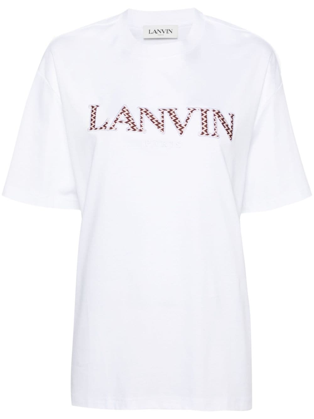 Lanvin ランバンロゴコットンTシャツ - Image 2