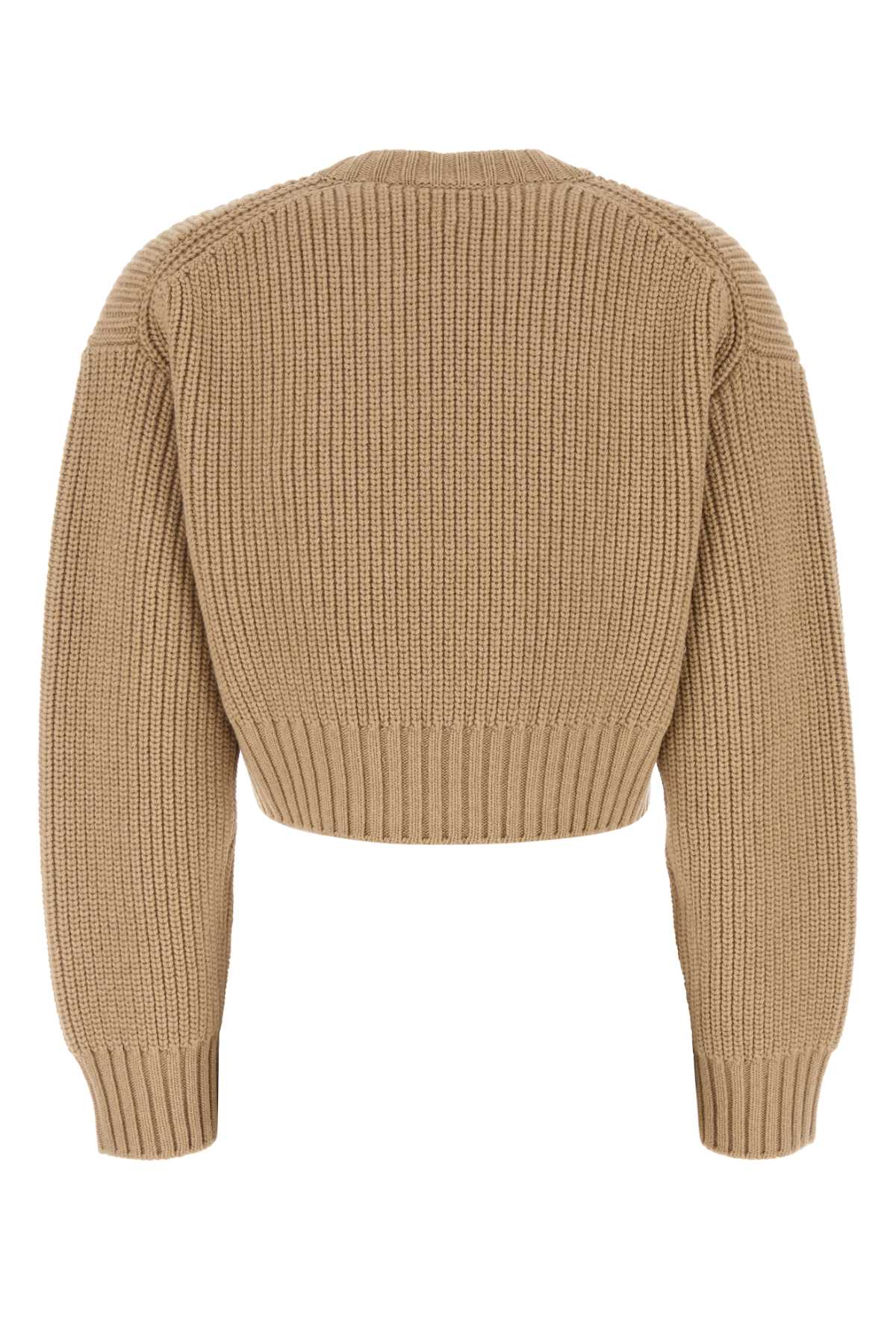 Bottega Veneta ボッテガベネタキャメルウールブレンドセーター - Image 2