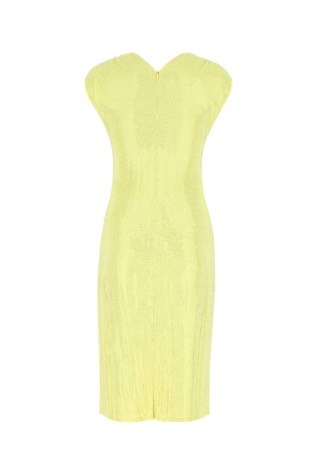 Bottega Veneta装飾されたストレッチビスコースブレンドドレス - Image 2