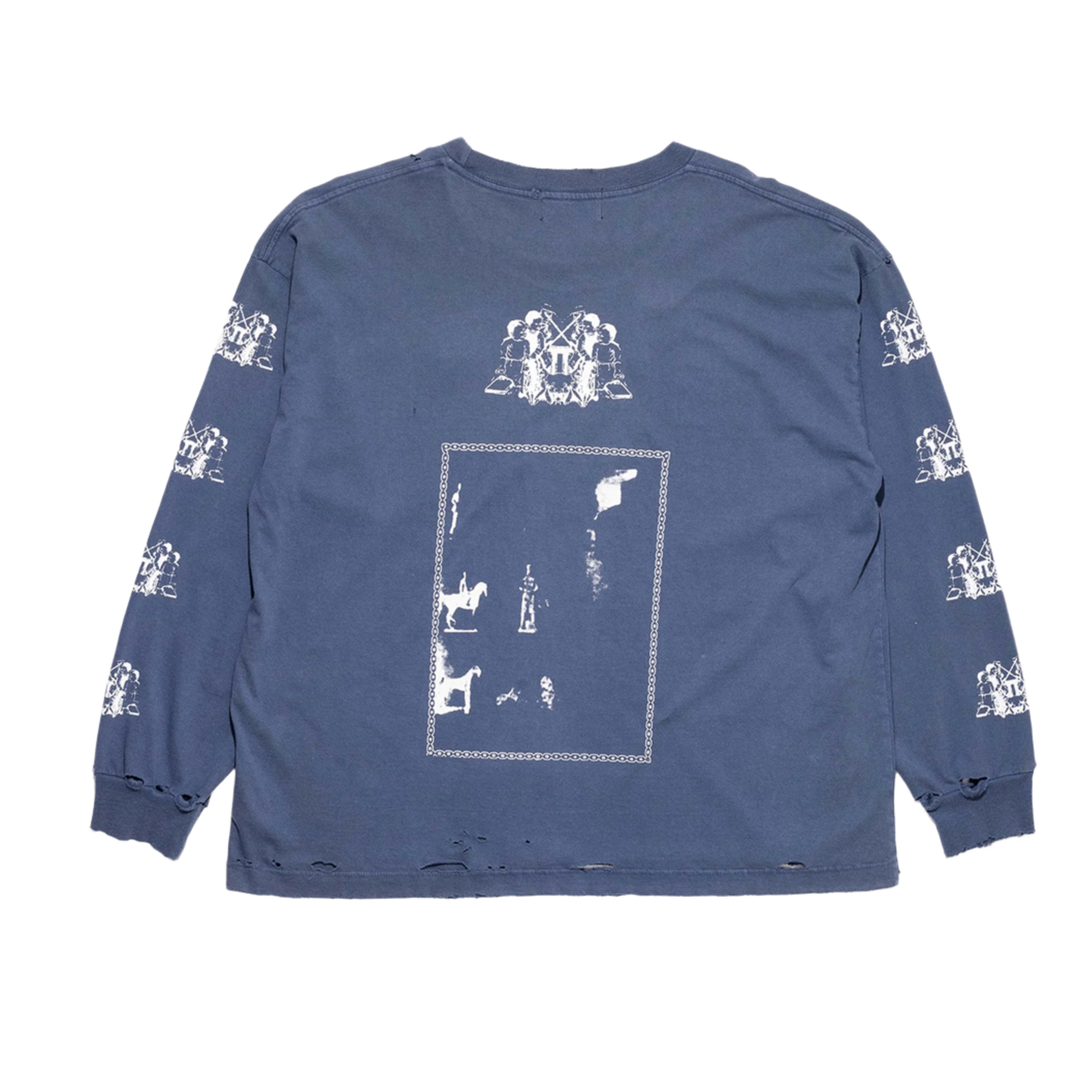 ENFANTS RICHES DEPRIMES 'BLUE' I TOLD YOU I WAS SICK LONGSLEEVE TEE
