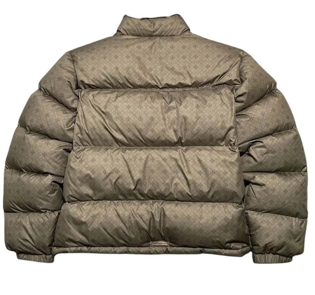 CHROME HEARTS 'OLIVE' PUFFER JACKET